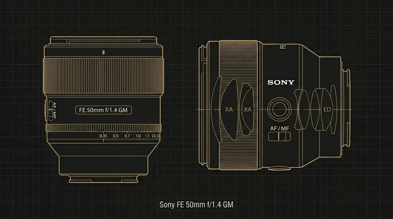 Sony FE 50mm f/1.4 GM